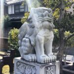 児守稲荷神社【狛犬さん、逆向き？】